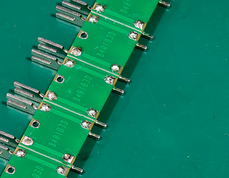 pcb板上锡丝点焊
